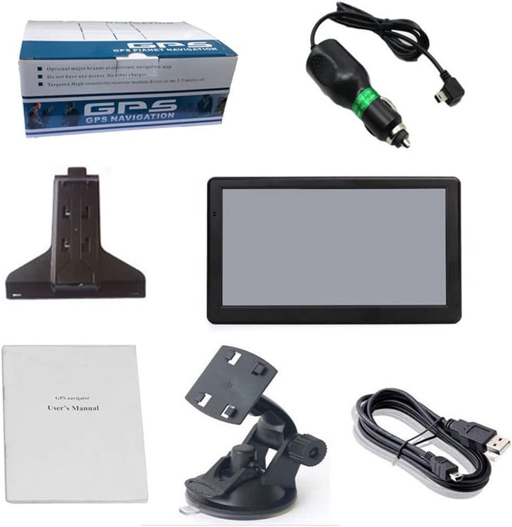 Navigationsgeräte für Auto,GPS LKW Navigationsgeräte,Camper Navigationssystem,7 Zoll Navi für Auto 2