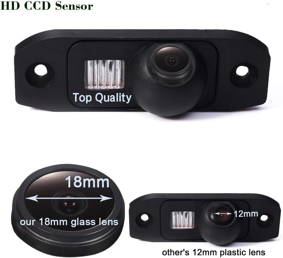 1280 * 720 Pixels 1000 TV Lines Auto Rückfahrkamera Einparkkamera Kamera Einparkhilfe Replacement fo
