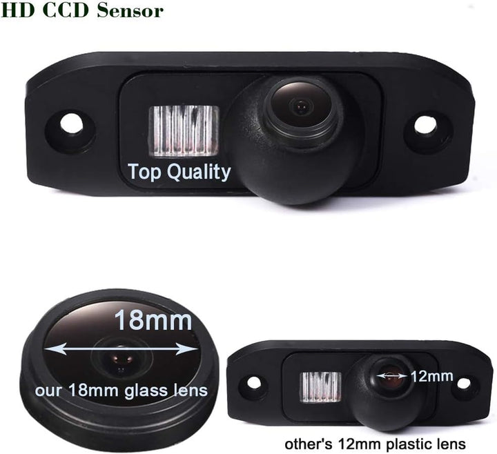 1280 * 720 Pixels 1000 TV Lines Auto Rückfahrkamera Einparkkamera Kamera Einparkhilfe Replacement fo