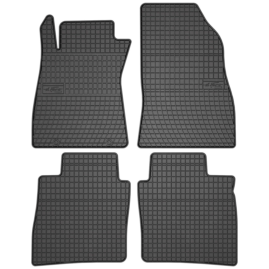 SMK Gummimatten Auto fussmatten Satz für Nissan Pulsar 2014-2018 Erleben Sie einen neuen Standard de