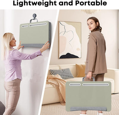 Laptopkissen, PUTORSEN Laptop Knietablett mit Ergonomische Handgelenkauflage, Grössere Laptop Kissen