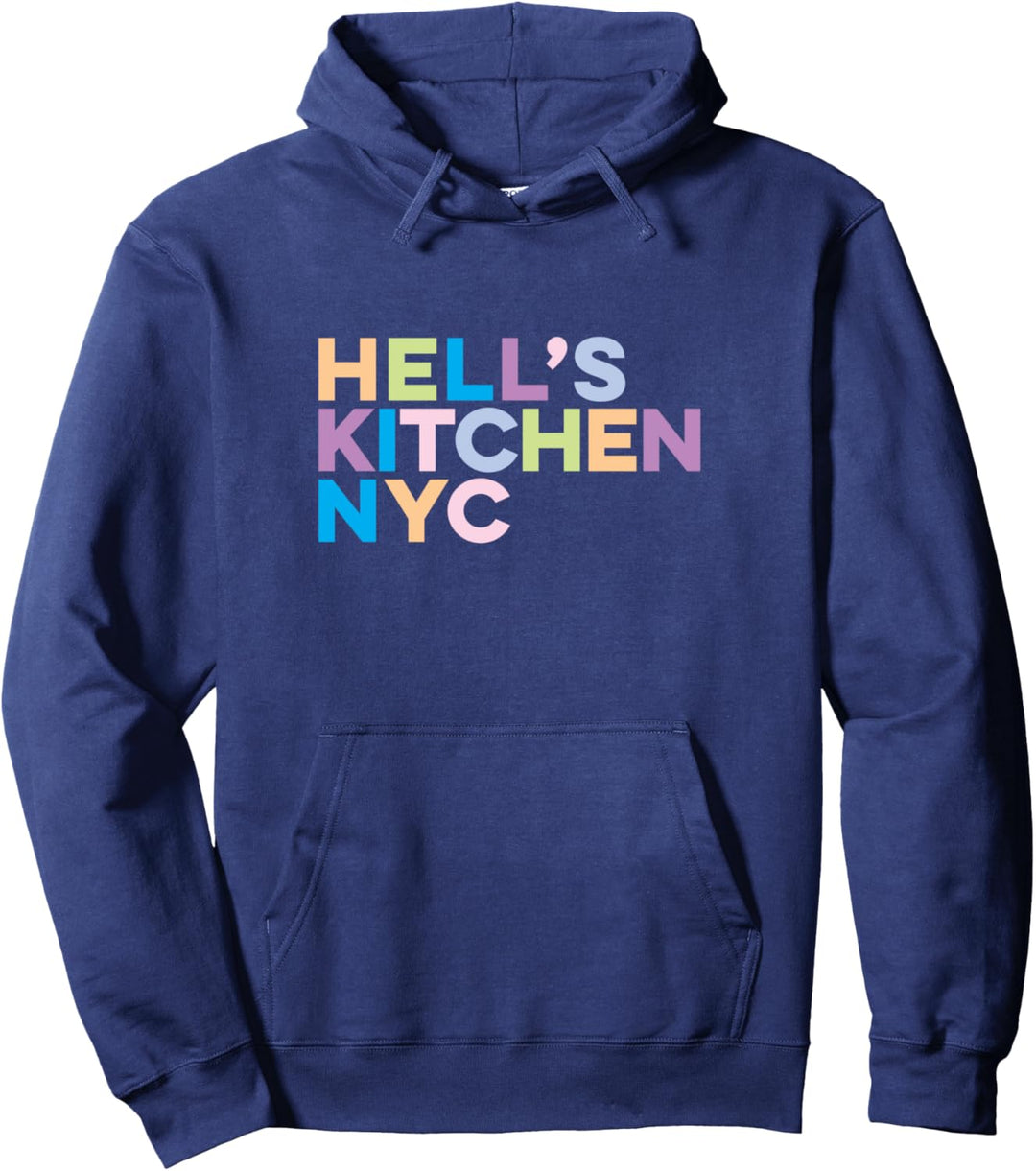 Hell's Kitchen New York NYC Bunte Art Pullover Hoodie