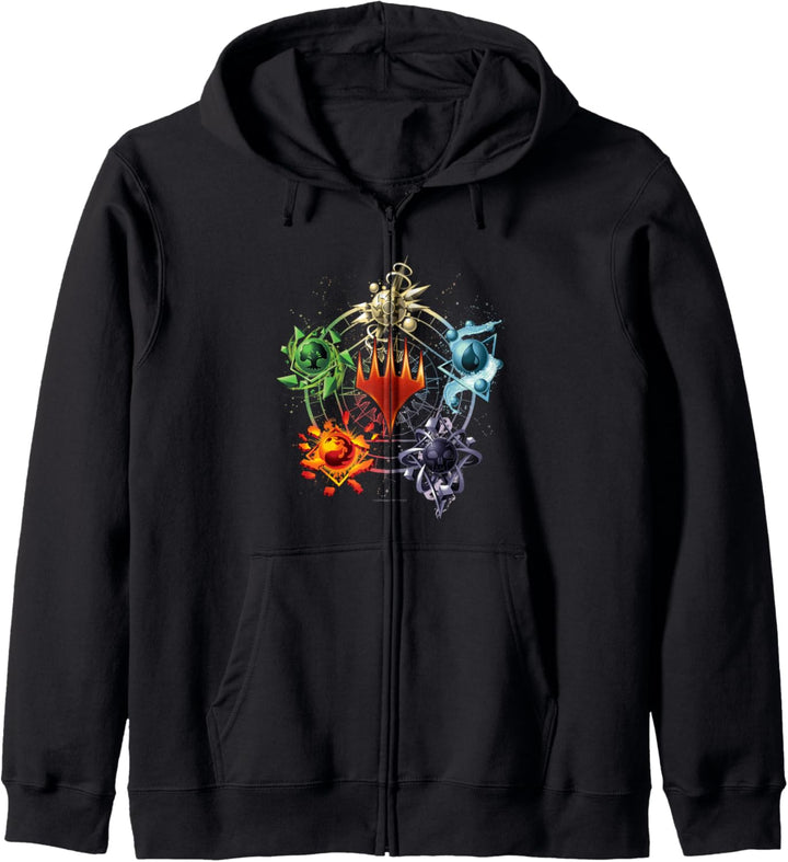 Magic: The Gathering Mana Symbols Epic Poster Kapuzenjacke