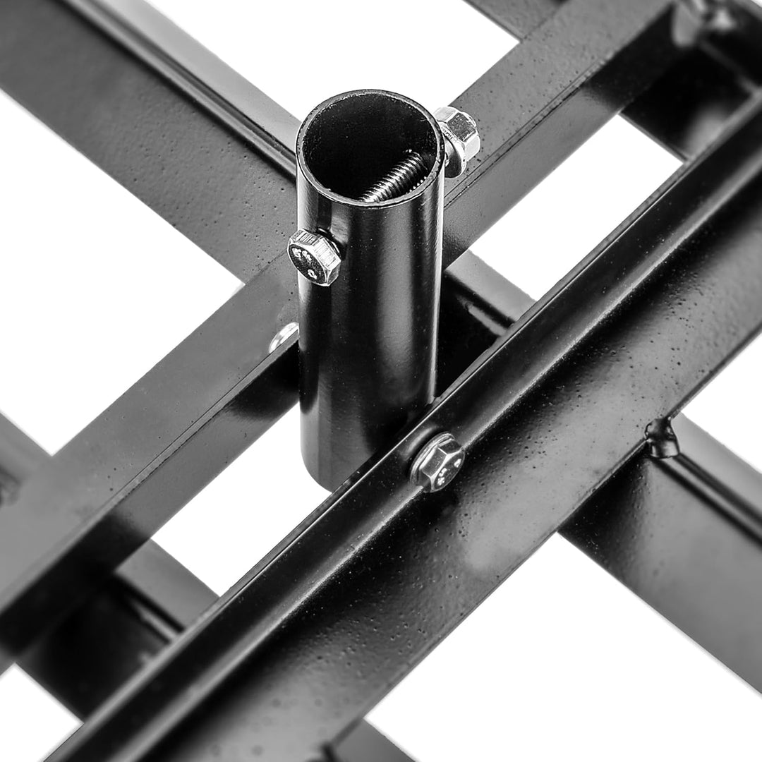 KADAX Rasenrakel 89x29cm, Nivellierrechen für Rasenpflege, Rasenplanierrechen zum Nivellieren von Bo