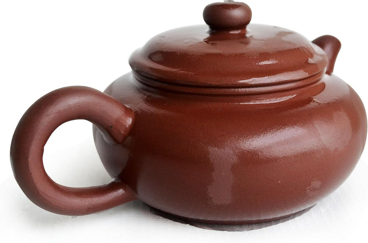 Teekanne, 200 ml, chinesische Yi-Xing-Ton, Zisha-Gongfu-Teekannen, Archaize Fanggu