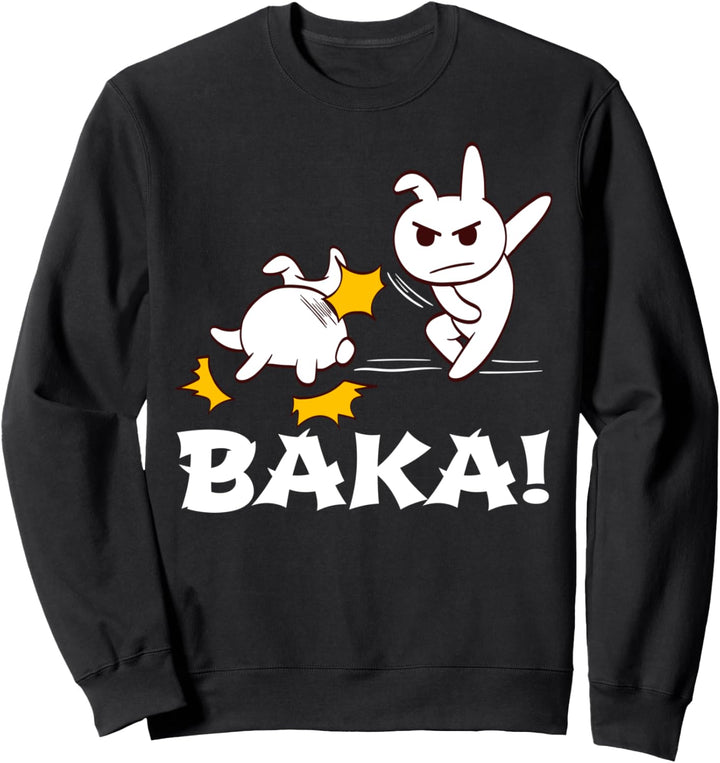 Baka lustiges japanisches Anime Manga Gaming Cosplay Sweatshirt