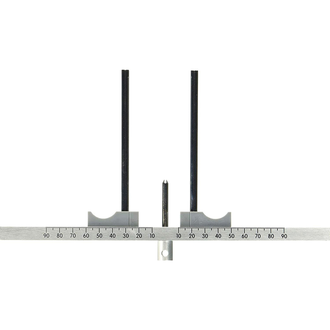 SECOTEC Marchesi 102204081 Zylindermesslehre, Messlehre für Profilzylinder zum Ermitteln der Einbaul