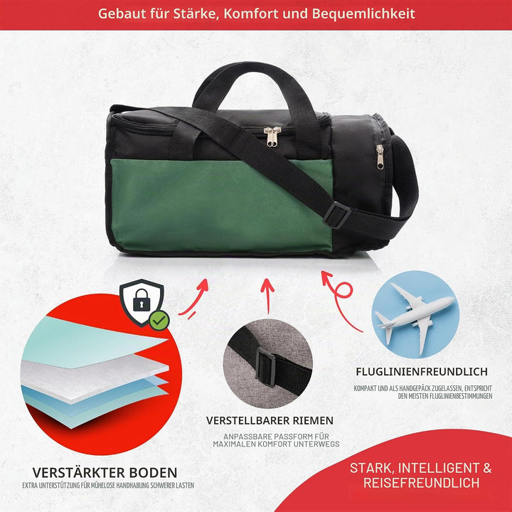 meteor 20 40 L Sporttasche - Kinder Badetasche Herren schwimmtasche Schultertaschen Reisetasche Urla