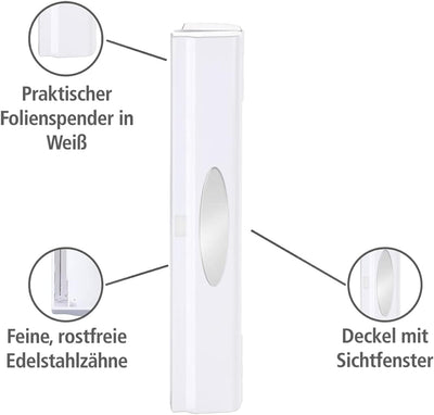 WENKO Folienschneider Perfect-Cutter, Anthrazit & Folienschneider Perfect-Cutter, praktischer Abroll