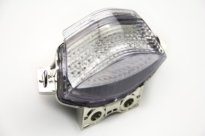 avdb-moto LED-Bremslicht mit integrierten Blinker kompatibel mit Kawasaki ER6, N, F 2006/2008 (klar)