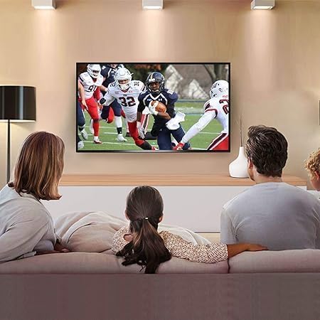 PERLESMITH TV Wandhalterung, TV Halterung Ultraslim Universal für 26-75 Zoll Flach &amp; Curved Fernsehe