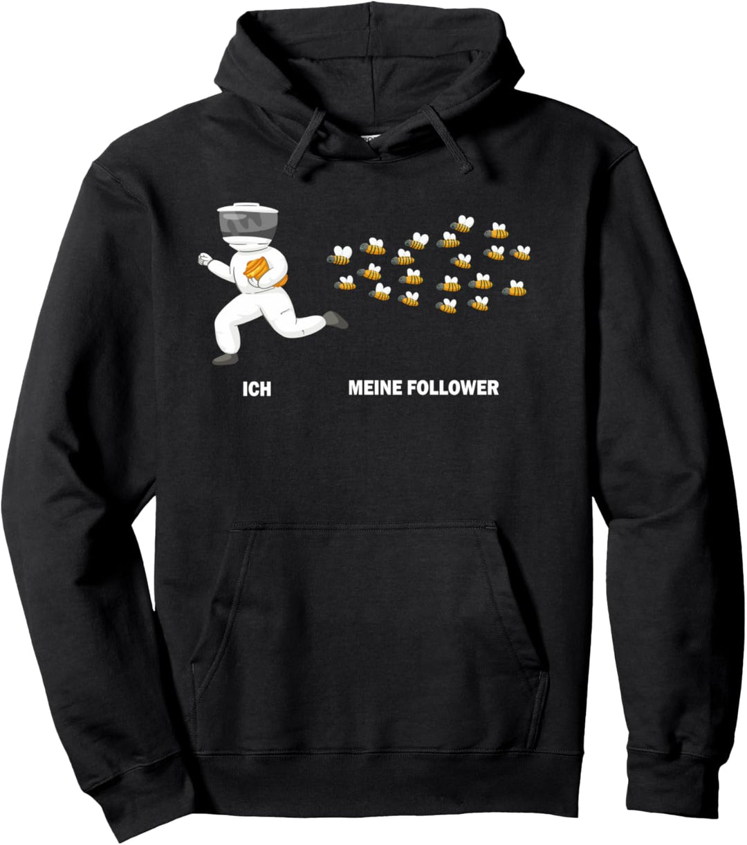 Ich Und Meine Follower Bienen Zucht Parodie Honig Imker Pullover Hoodie