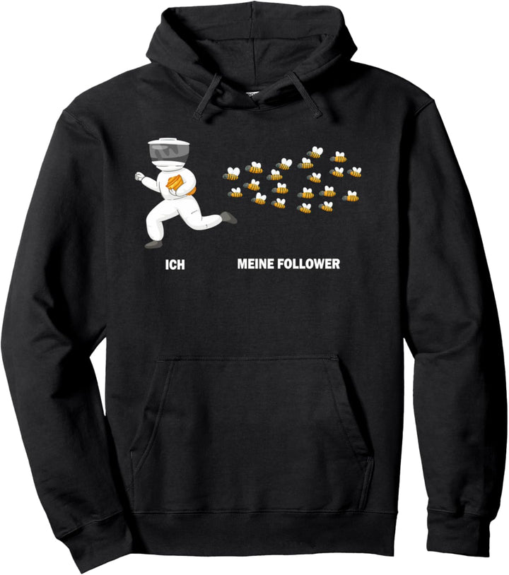 Ich Und Meine Follower Bienen Zucht Parodie Honig Imker Pullover Hoodie