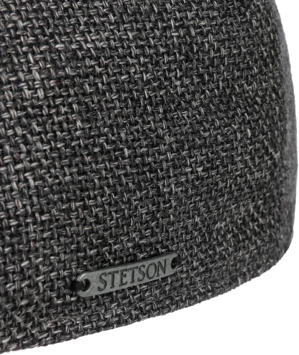 Stetson Texas Taleco Flatcap Schirmmütze Schiebermütze Wollcap Leinencap Herren - Made in The EU mit