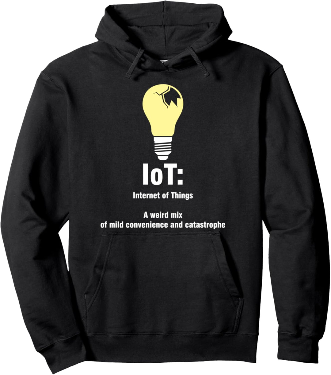 IdD Internet Der Dinge Technologie IoT Allesnetz IT Zukunft Pullover Hoodie