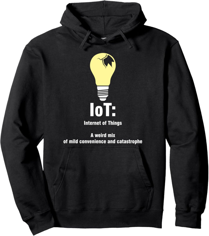 IdD Internet Der Dinge Technologie IoT Allesnetz IT Zukunft Pullover Hoodie
