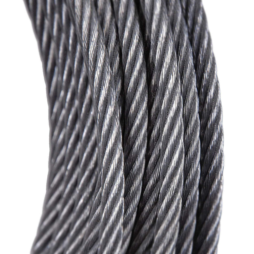 Drahtseile24 Drahtseil, Stahlseil, Stahldrahtseil – Meterware | verzinkt | 7x7, 6x19, 7x19, 6x37 | Ø