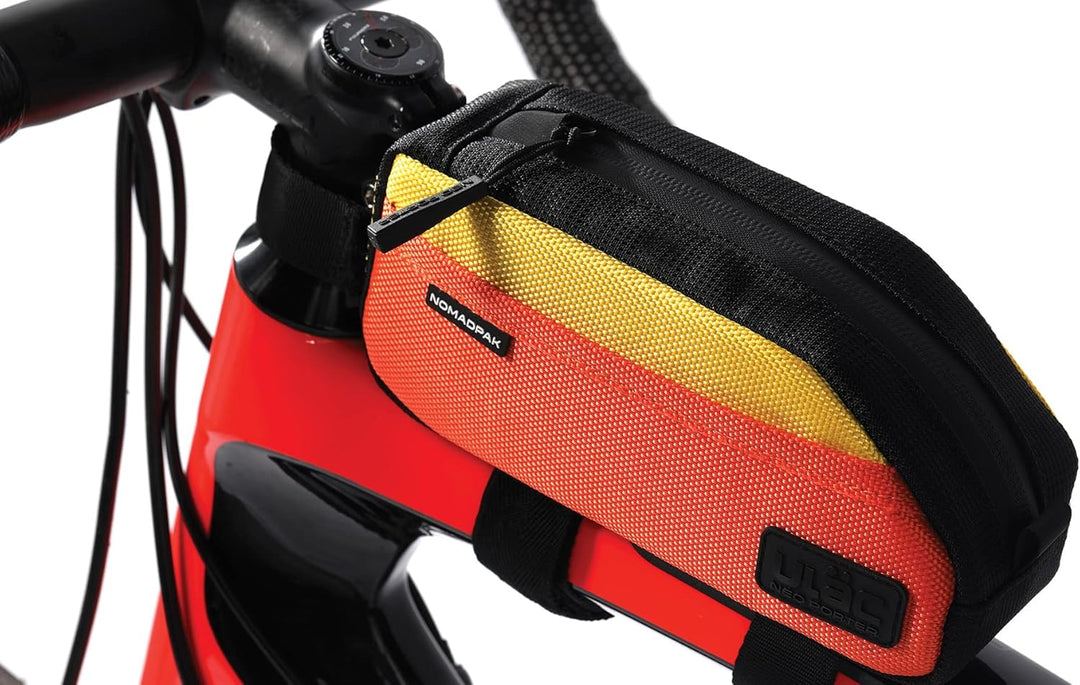 ULAC - Rahmentasche für Fahrrad Trekking | wasserdichte Materialien | 18x9x5,5 cm | Reissverschluss