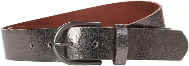 STREET ONE Damen Ledergürtel 95 Gun Metal, 95 Gun Metal