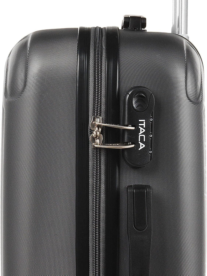 ITACA - Koffer Set Mit Rollen In Gross Für Reisen - Reisekoffer Set Aus Robuster Hartschalenkoffer-S