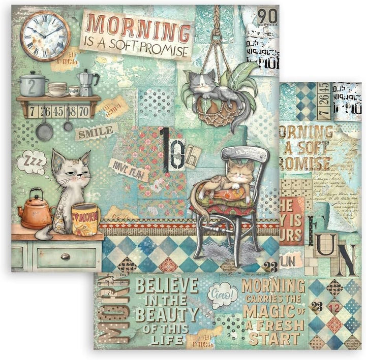 Stamperia - Scrapbook Paper Pad for Scrapbooking, Albums, Card Making, Bullet Journalling and More,