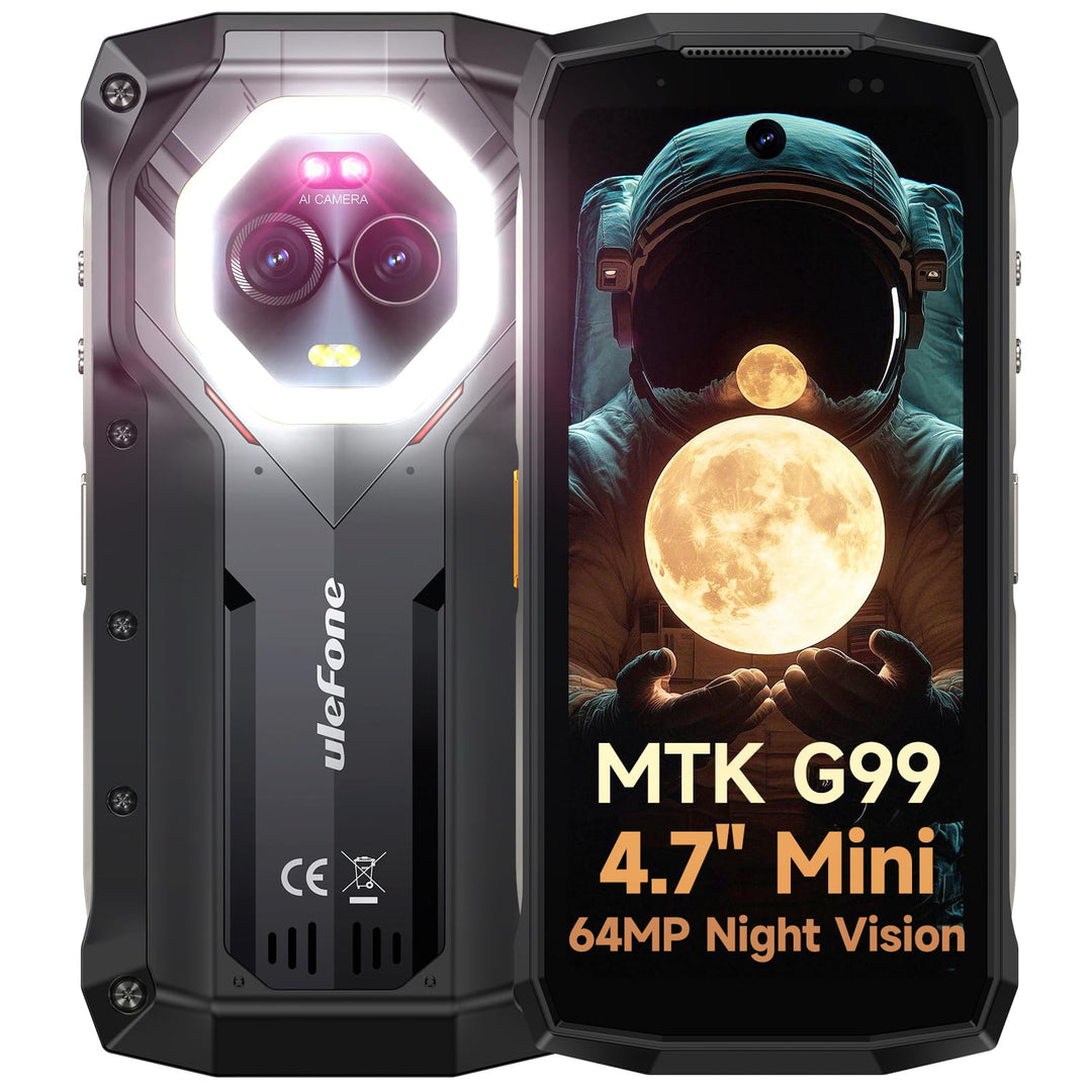 Ulefone Armor Mini 20 Outdoor Handy Ohne Vertrag Android 14, 4.7&