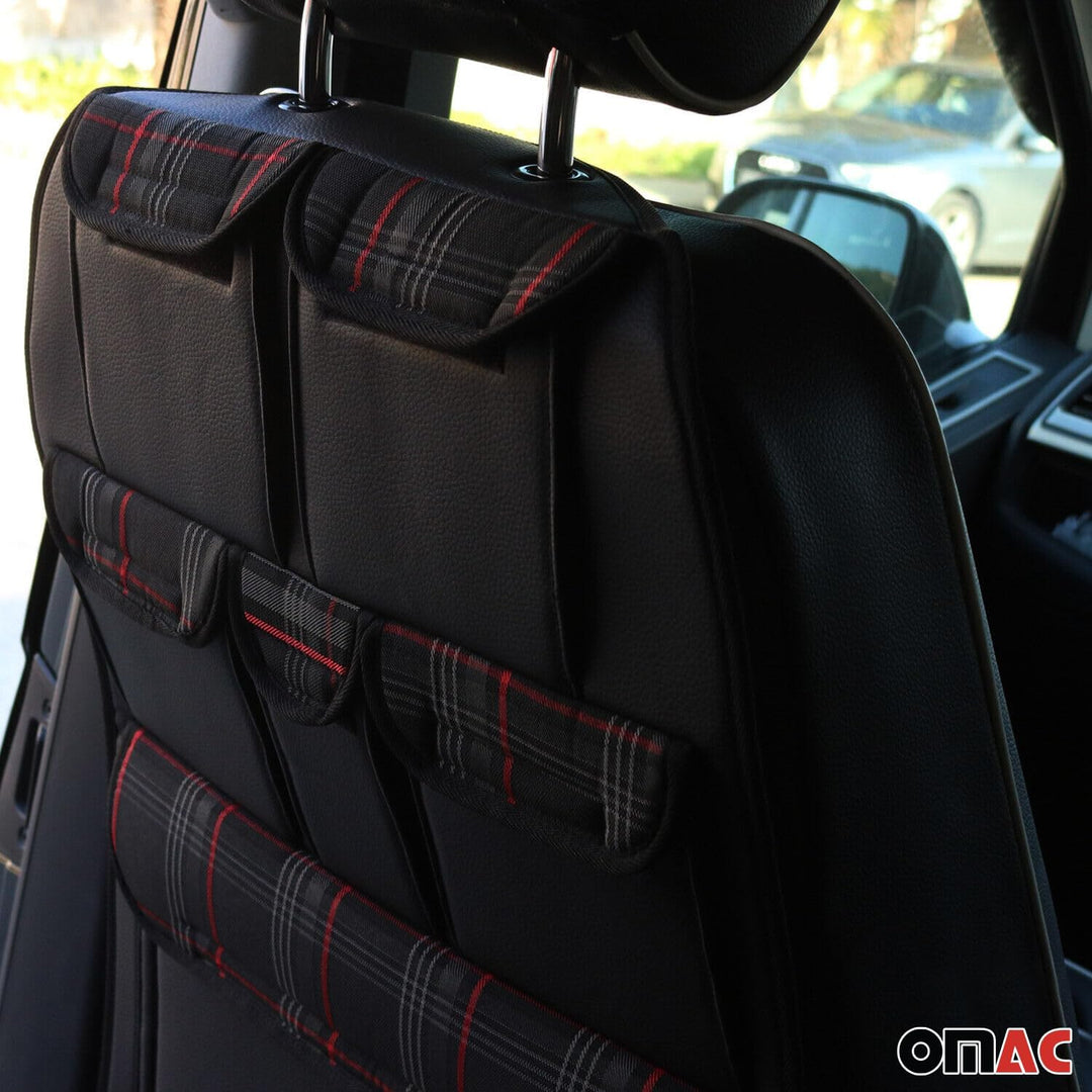 OMAC GmbH Autositz Organizer Rücksitztasche Kompatibel mit T5 2003-2015 | Organizer mit Tasche Rücks