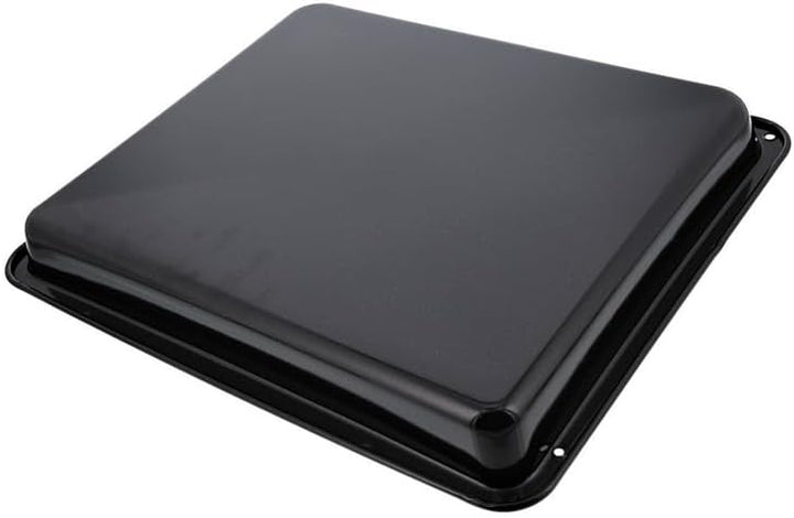 Backblech kompatibel mit AEG 387028810/1 emaillierte Fettpfanne für Backofen