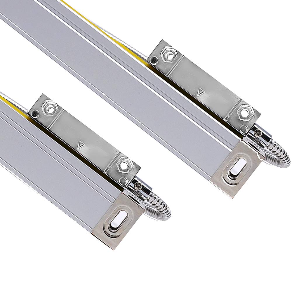 2 Achse LCD Digitalanzeige Kit ToAuto Digitalanzeige mit 2 Axis Linear Massstab für CNC-Fräsen Elekt