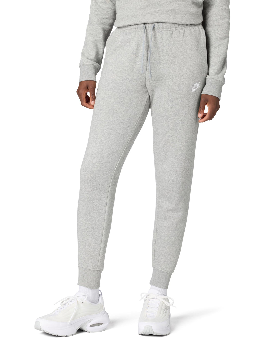 Nike Damen Hose NSW Club M Dk Grey Heather/White, M Dk Grey Heather/White
