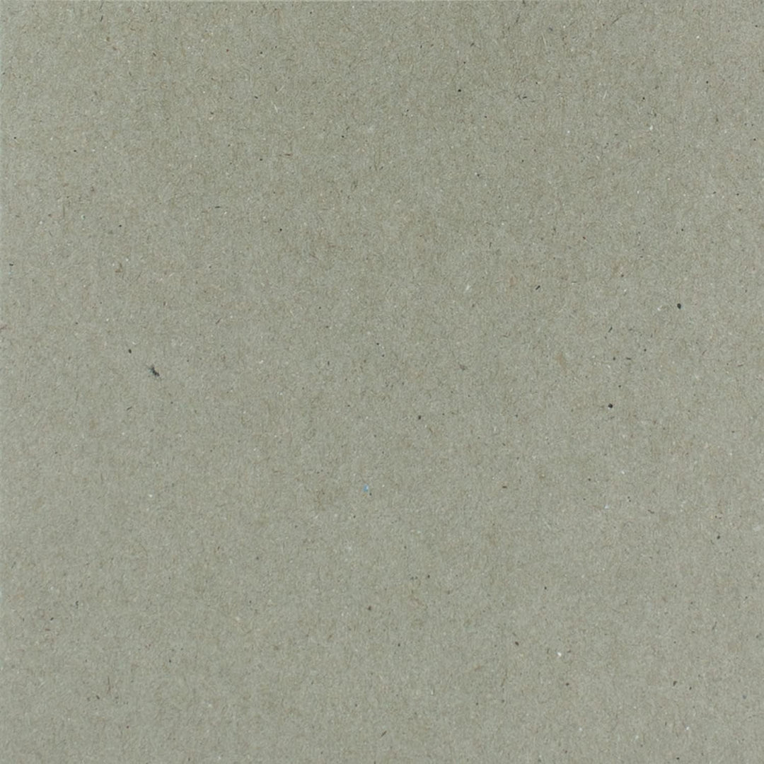 Quadratische Falt-Karten 15 x 15 cm - Vintage Kraftpapier Recycling - Grau - 200 Stück - formstabil
