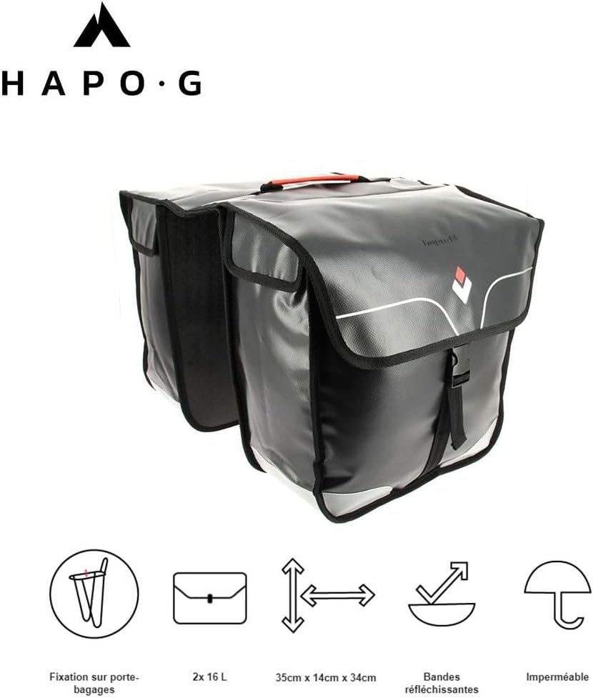 Taschen Hapo-G Doppel-Pvc Zum Rack C/Refrang.