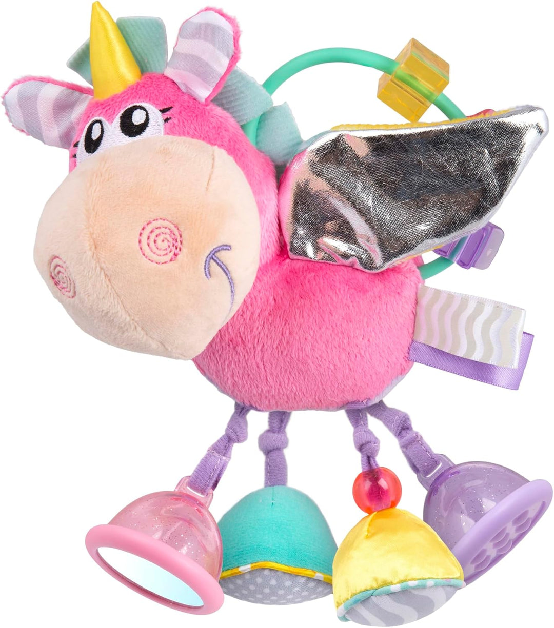Playgro - Unicorn Activity Rattle - Pink - (10188463)