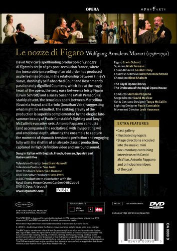Mozart - Le Nozze di Figaro, DVD