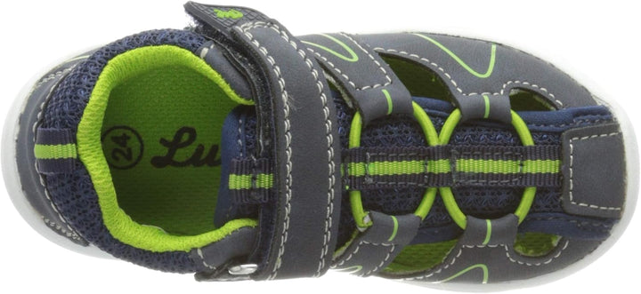 Lurchi Jungen Bort Sandale 25 EU Navy Green, 25 EU Navy Green