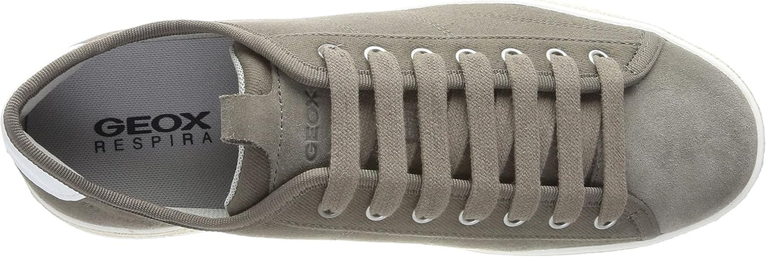 Geox Herren U PieveSneaker 43 EU Dove Grey, 43 EU Dove Grey