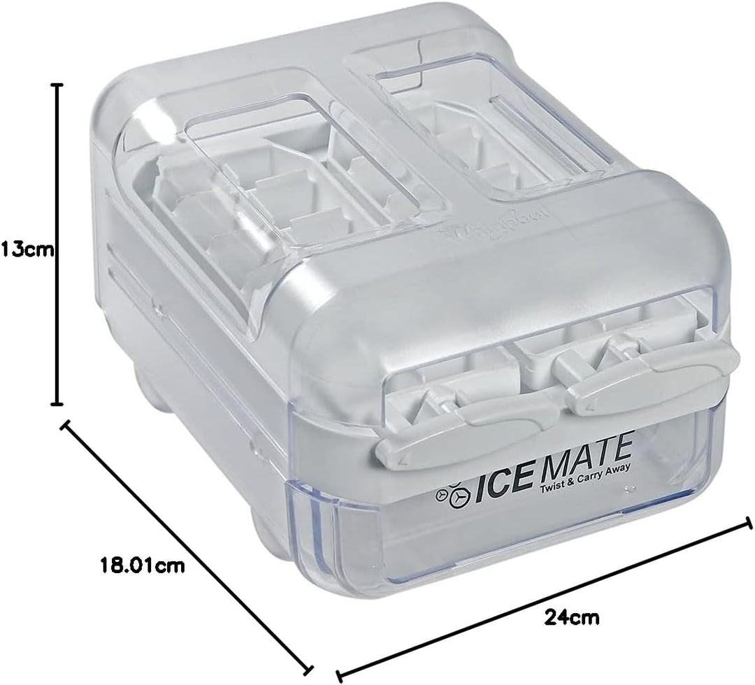 Wpro ICM101 Kühlzubehör, Ice Mate, Herausnehmbares Eisfach, Universell