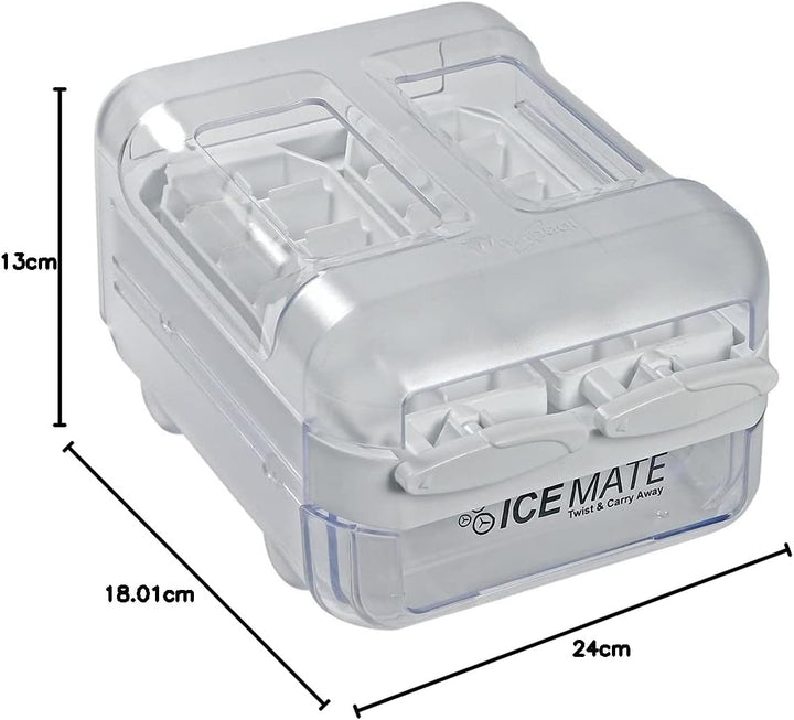 Wpro ICM101 Kühlzubehör, Ice Mate, Herausnehmbares Eisfach, Universell