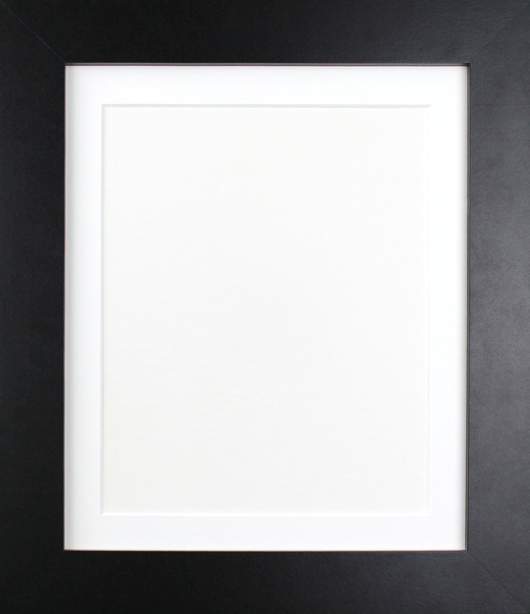 FRAMES BY POST Bilderrahmen mit weissem Passepartout, 39 mm, für Bildgrösse 38,1 x 25,4 cm (Kunststo