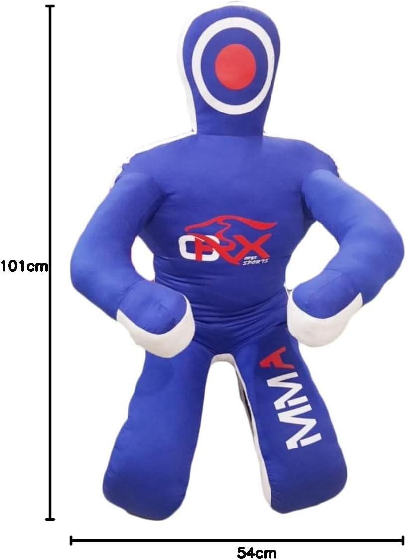 MMA Grappling Dummy Judo Boxsack, MMA BJJ Jiu Jitsu, Sitzposition Hände vorne (unbefüllt, Canvas) 40