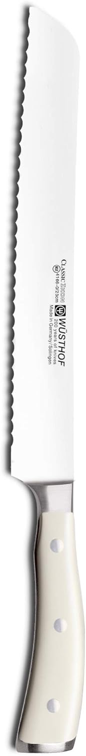 WÜSTHOF Classic Ikon Crème Brotmesser 23 cm Crème 23 cm Brotmesser, Crème 23 cm Brotmesser