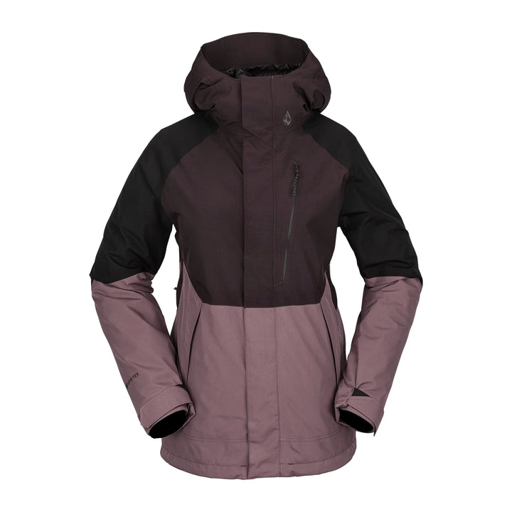 Volcom Damen Aris Ins Gore Jacket Jacke M Schwarz, Pflaume, M Schwarz, Pflaume
