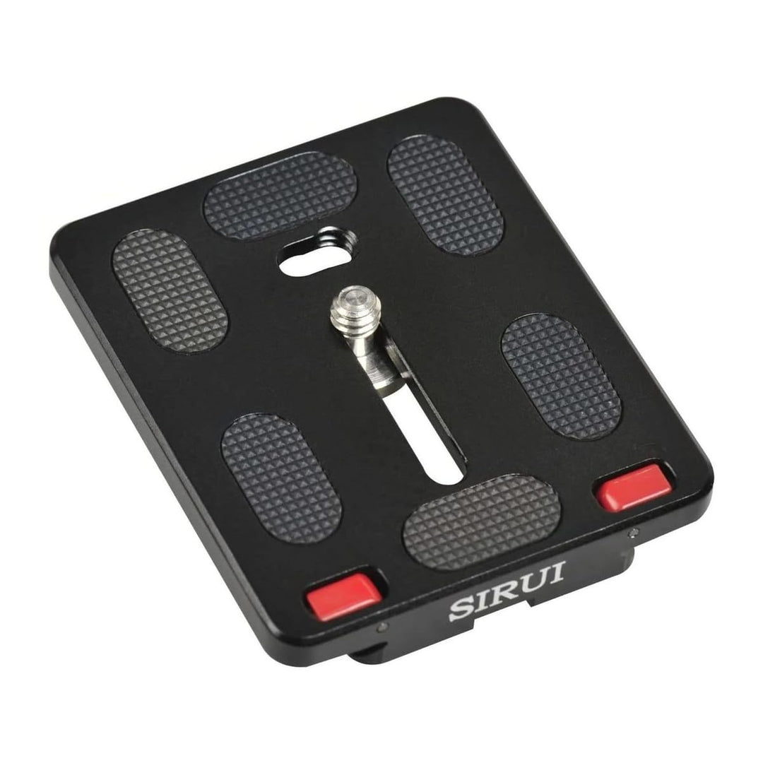 SIRUI TY-70-2 Schnellwechselplatte (Alu, 1/4", 60x70mm, 60.3g, Sliding Stopper, für SIRUI und Arca-S