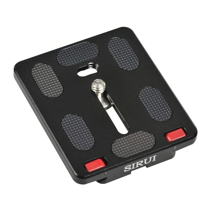 SIRUI TY-70-2 Schnellwechselplatte (Alu, 1/4", 60x70mm, 60.3g, Sliding Stopper, für SIRUI und Arca-S