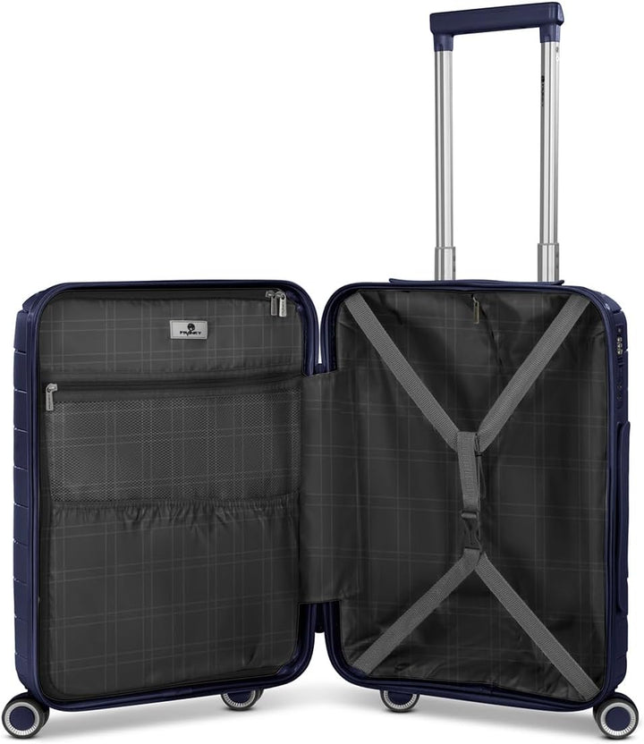 Franky Kabinen-Koffer für Damen und Herren | Kleiner Cabin-Trolley 36 x 20 x 55 cm aus hochwertigem,