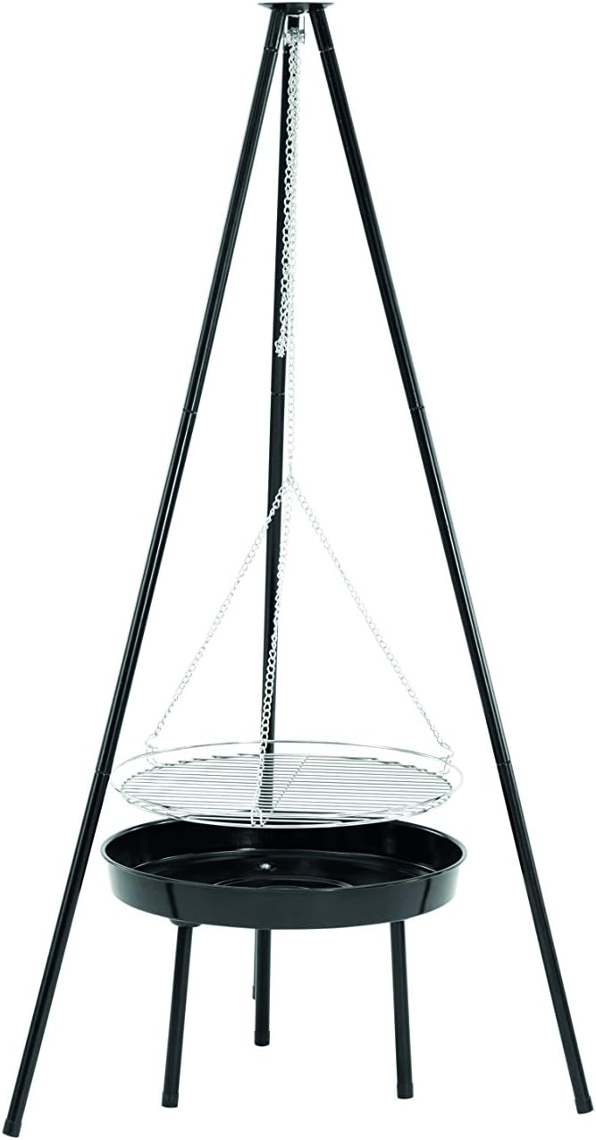 Easy Camp Campingkocher Fire Tripod Deluxe Grill, Schwarz, One Size