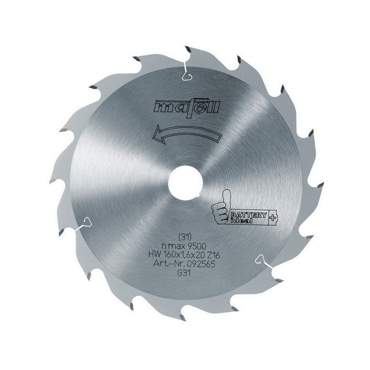 Sägeblatt-HM, 120 x 1,2/1,8 x 20 mm, Z 40, FZ/TR