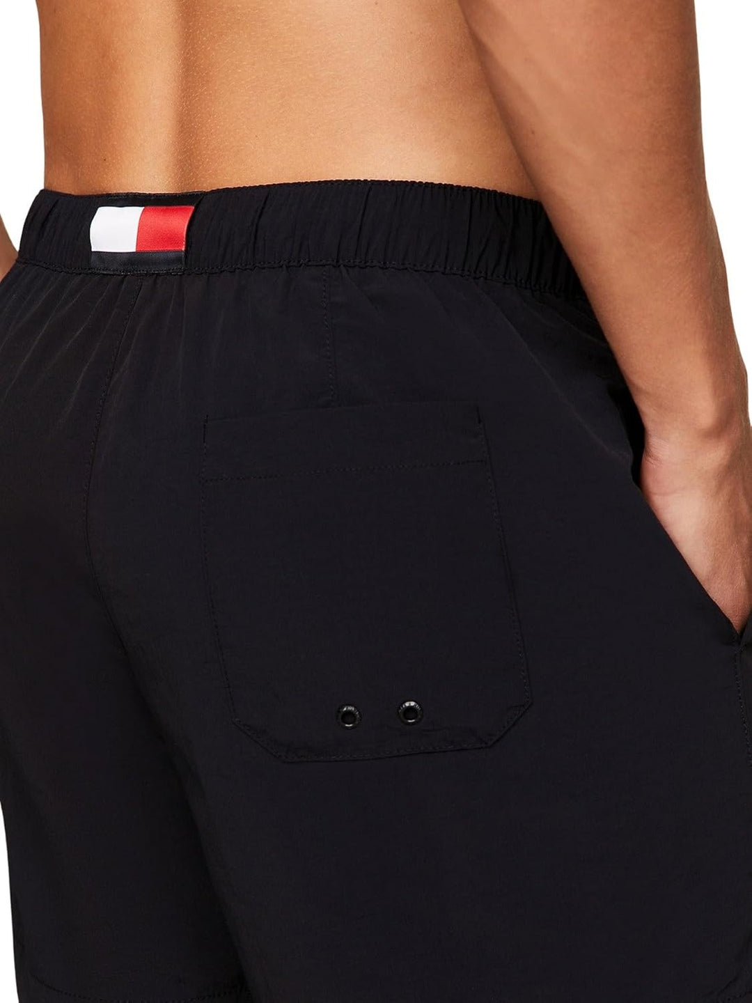Tommy Hilfiger Herren Badeshorts Medium Drawstring Mittellang S Desert Sky, S Desert Sky