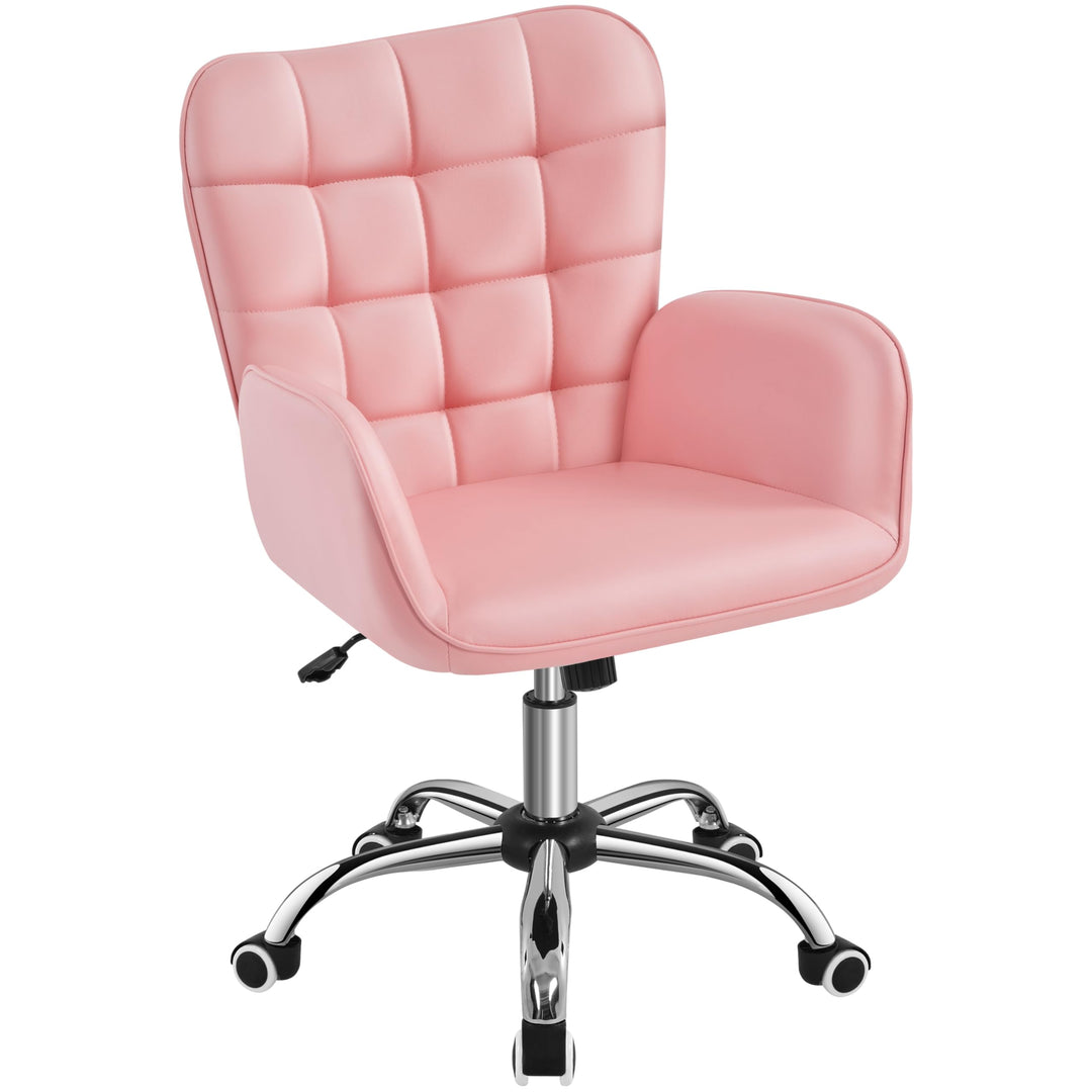 Yaheetech Bürostuhl Ergonomischer Schreibtischstuhl Bürohocker Arbeitsstuhl Drehstuhl höhenverstellb