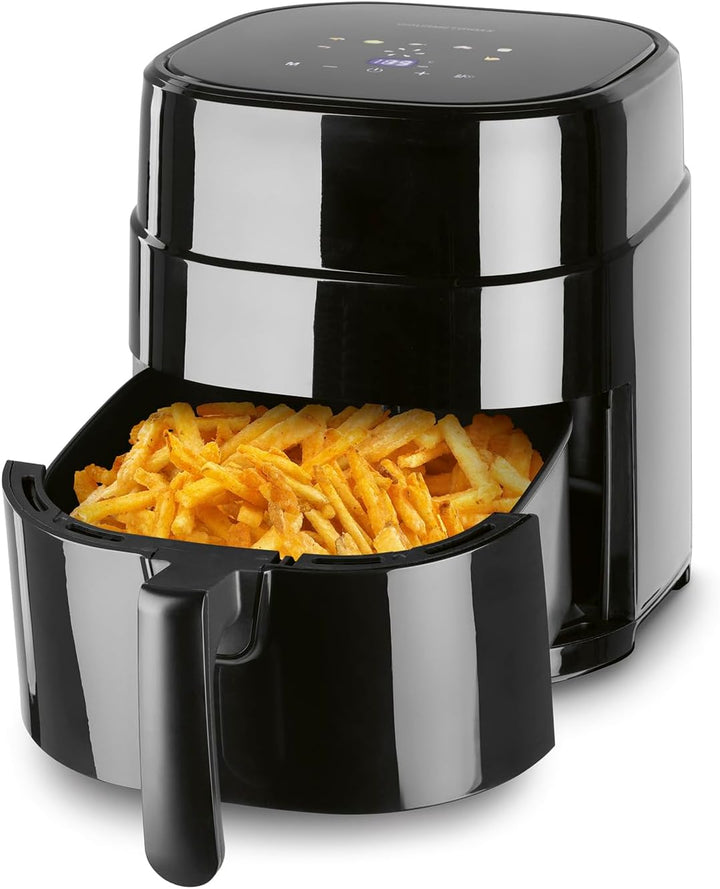 GOURMETmaxx Heissluftfritteuse 4,5L – Airfryer 1400W mit digitalem Farbdisplay, Timer, automatischer
